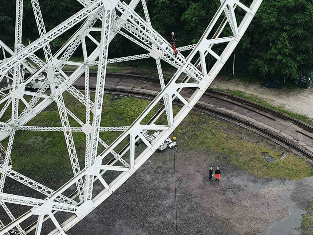 Rope access support for structural and plant decommissioning, dismantling and safe removal works