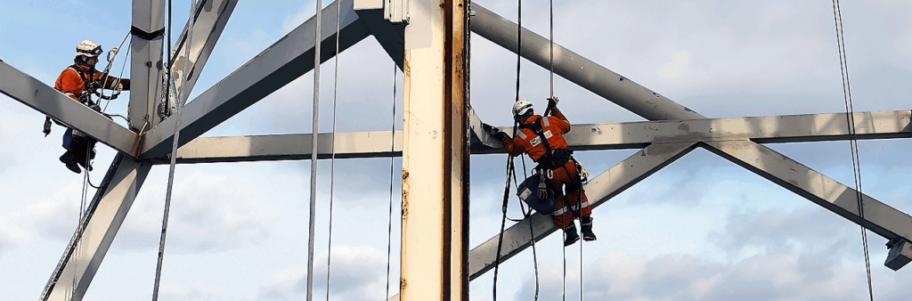 rope access Jack-Up & Drilling Rig Inspection & Maintenance