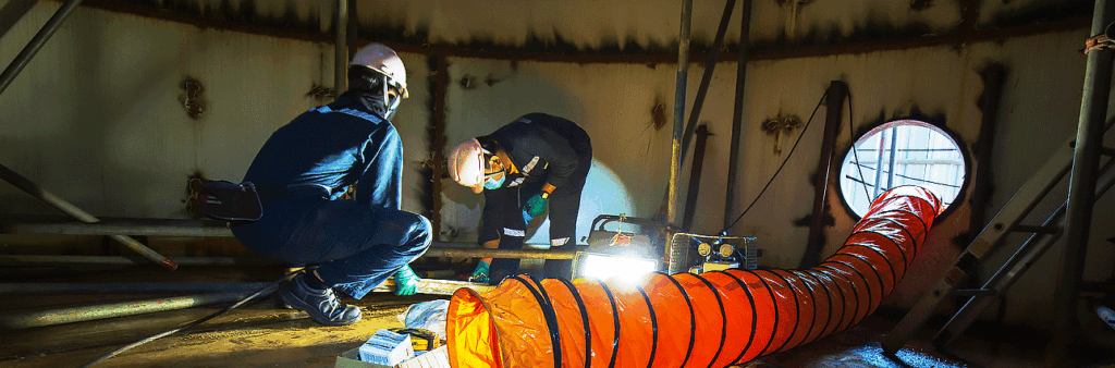 rope access Redundant Tank & Vessel Decommissioning